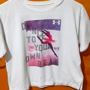 Under Armour DANCE TO YOUR OWN BEAT T-shirt Youth Medium/Women's XS